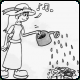 Watering the Flowers Thumbnail